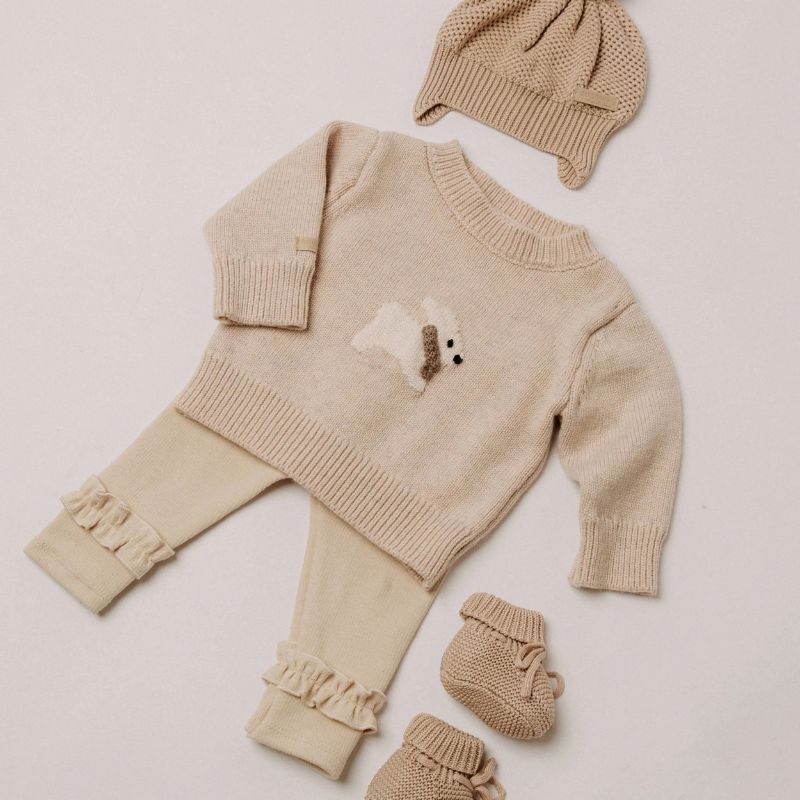 Babbucce Knitted - VINTAGE PINK