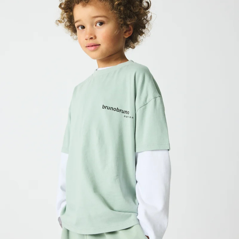 Nanna Winter Bathing T-Shirt Aqua Grey