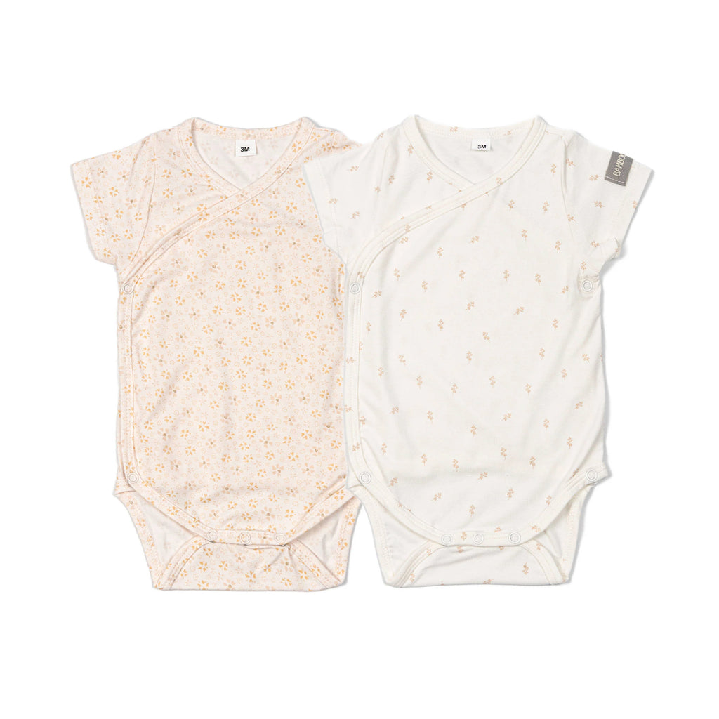 Confezione Body maniche corte Print- 2pc - FLOWERS MIX 142