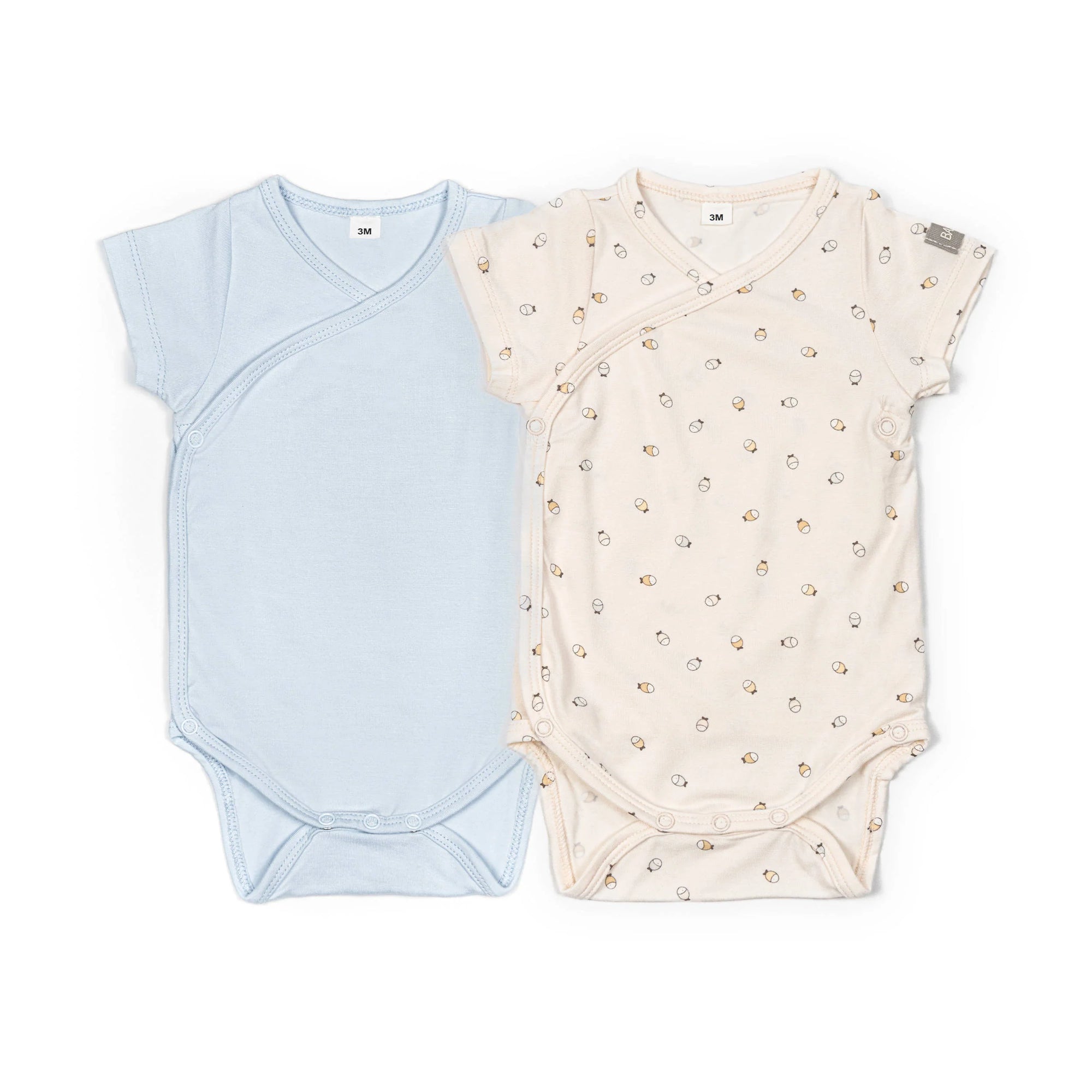 Confezione Body maniche corte Print- 2pc - FISH MIX 144