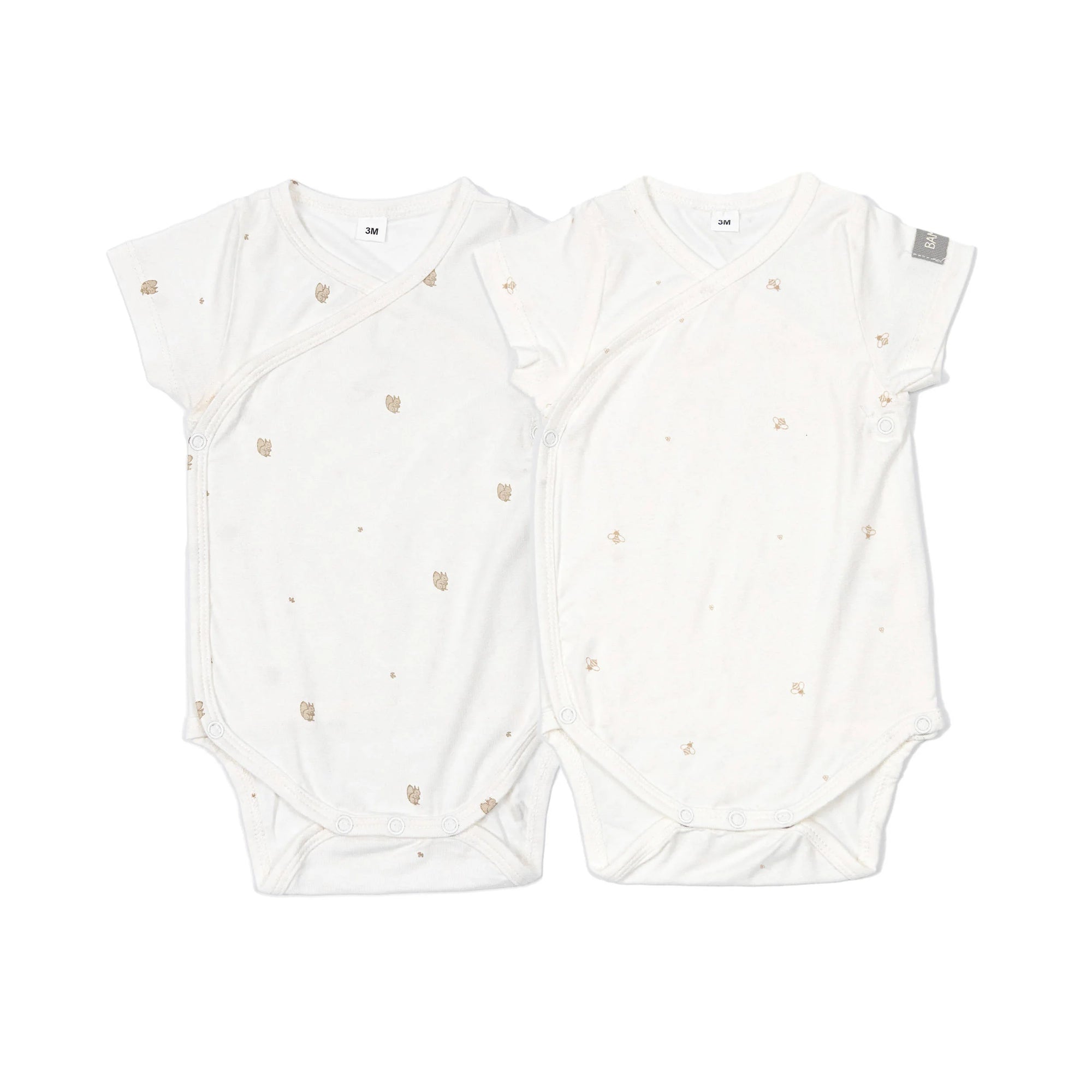 Confezione Body maniche corte Print- 2pc - SQUIRREL MIX 145