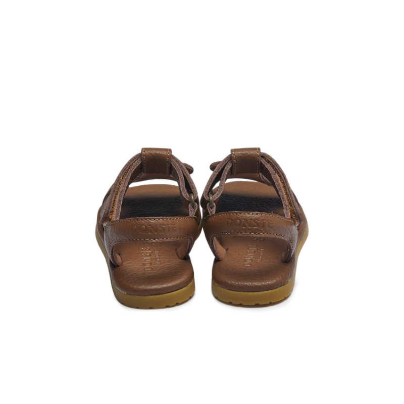 Mhalo Sandals | Bear | Cognac Leather