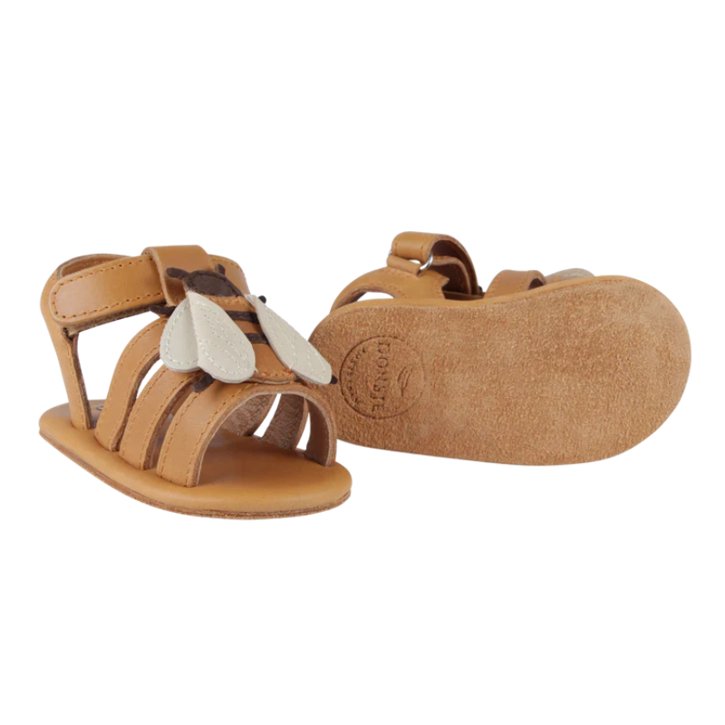 Tuti Sky Sandals | Bee | Camel Classic Leather