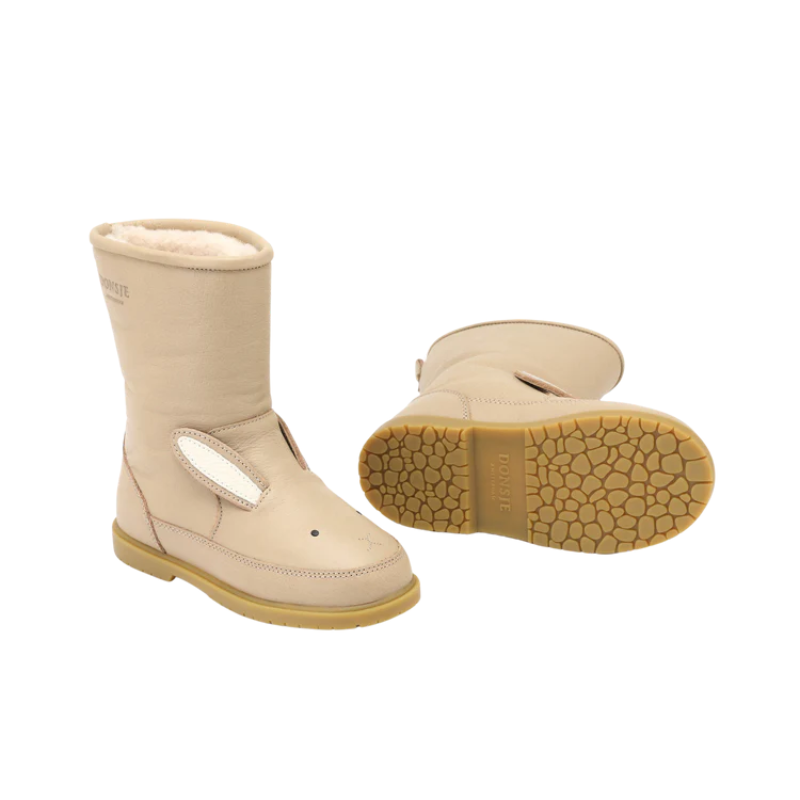 Wadudu Classic Boots | Bunny | Taupe Leather