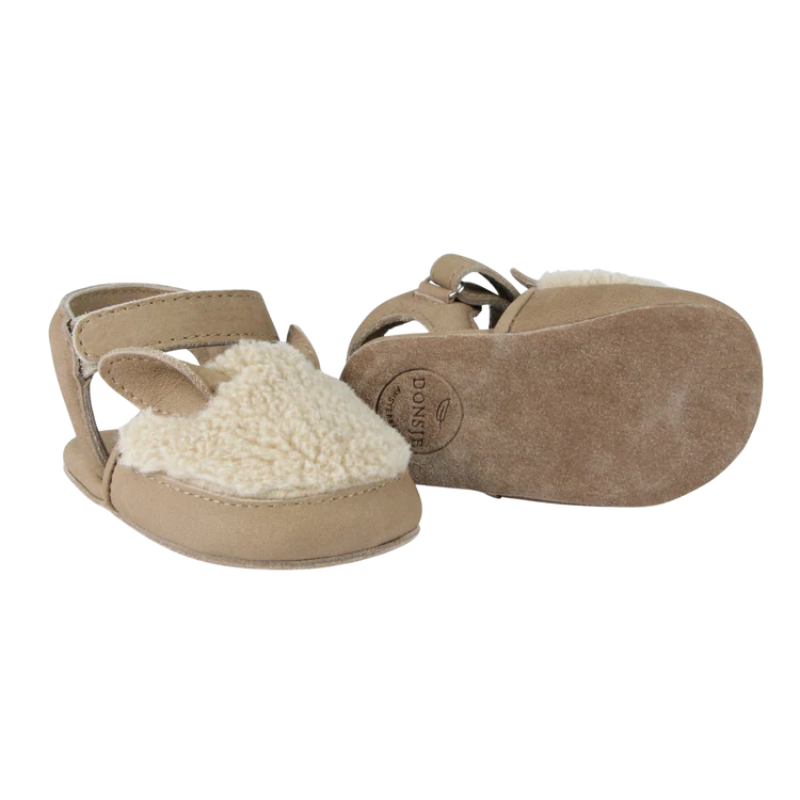 Romi Sandals | Alpaca | Truffle Nubuck