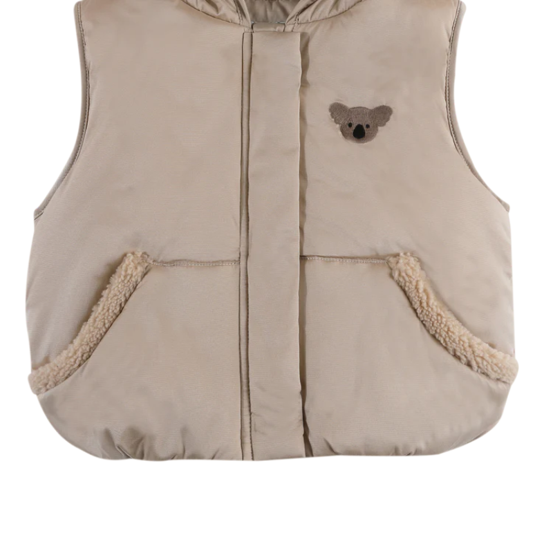 Luijx Bodywarmer | Koala | Soft Taupe