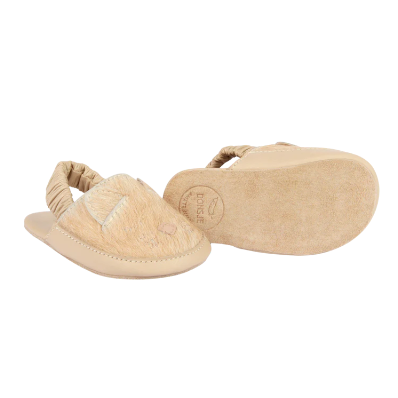 Vallie Sandals | Cat | Cream Cow Hair