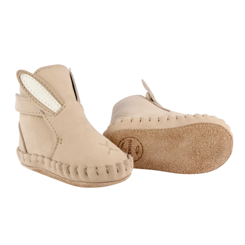 Kapi Classic Booties | Bunny | Taupe Nubuck