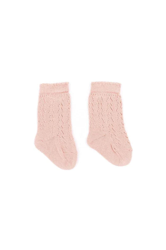 Calze Traforate Bimba - NUDE PINK 04