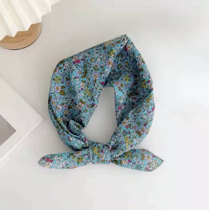 Foulard Floral Sky