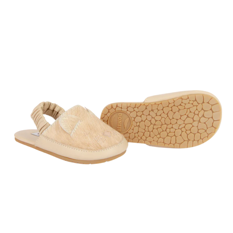 Vallie Sandals | Cat | Cream Cow Hair