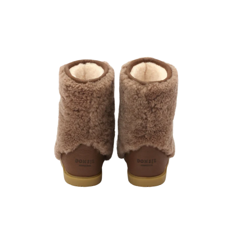 Irfi Boots | Stag | Chestnut Curly Sheep Wool