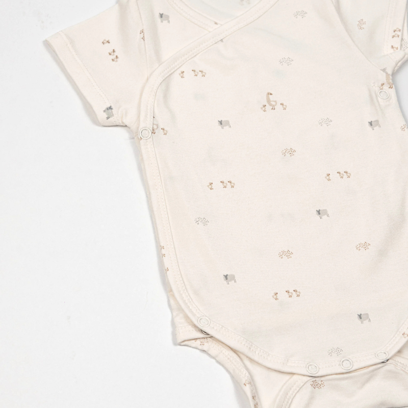 Confezione Body maniche corte Print- 2pc - ANIMALS MIX