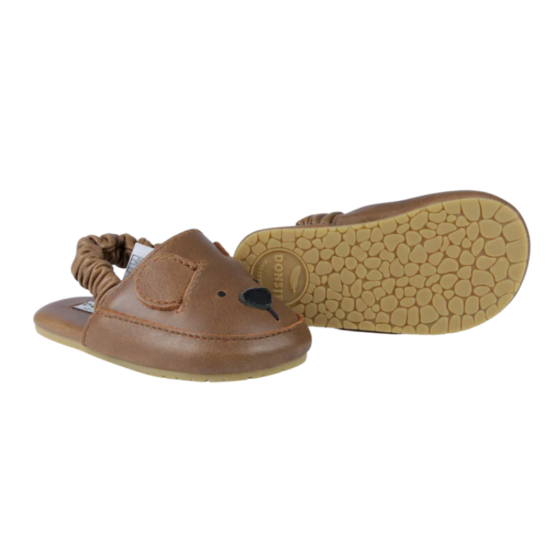 Vallie Sandals | Bear | Cognac Classic Leather