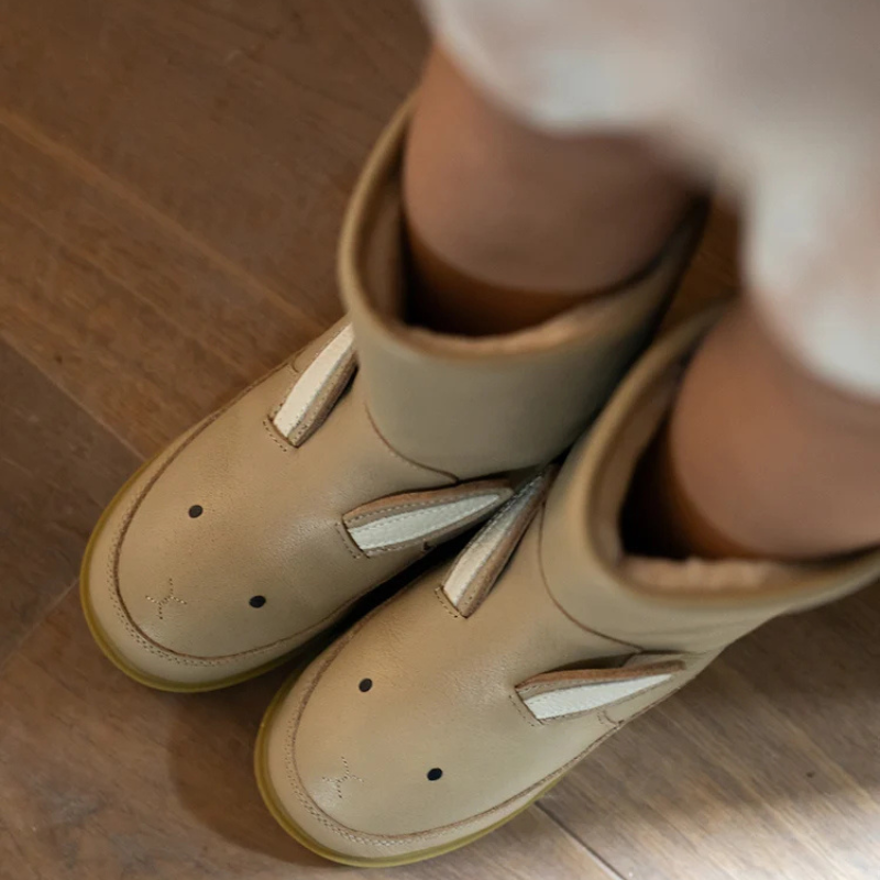 Wadudu Classic Boots | Bunny | Taupe Leather