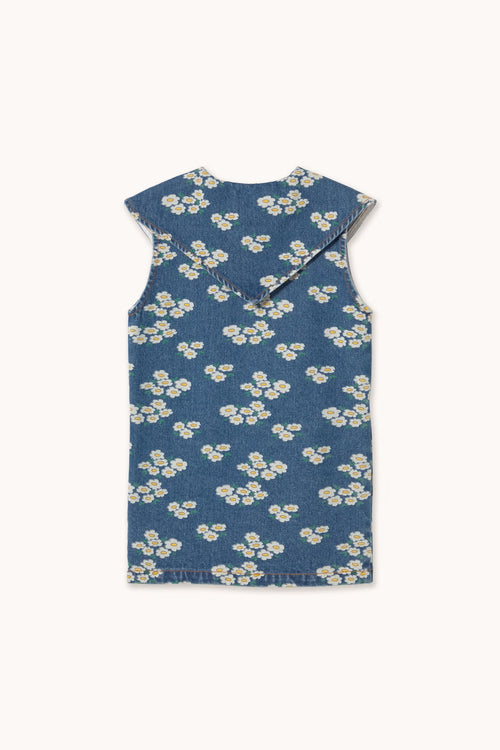 Abito Denim Blossoms