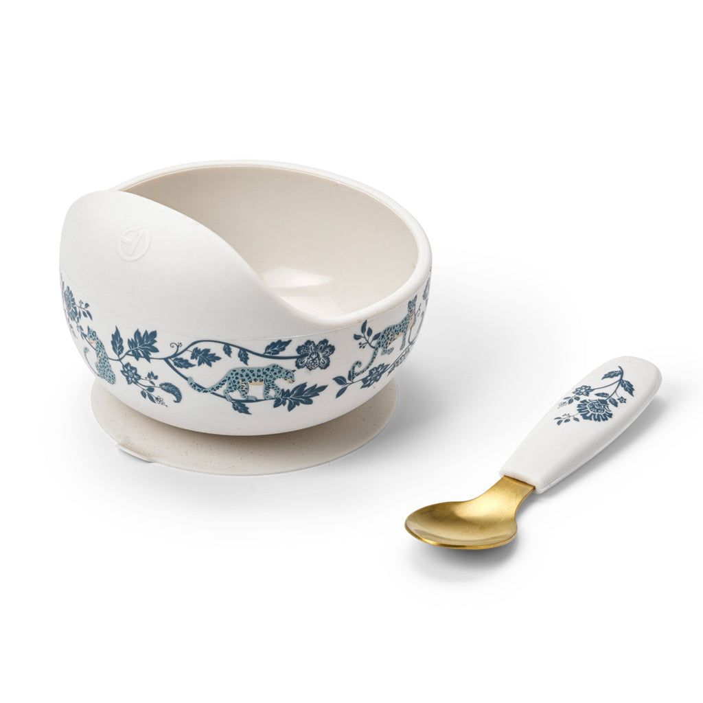 Set Ciotole in Silicone - Garden Leo Toile