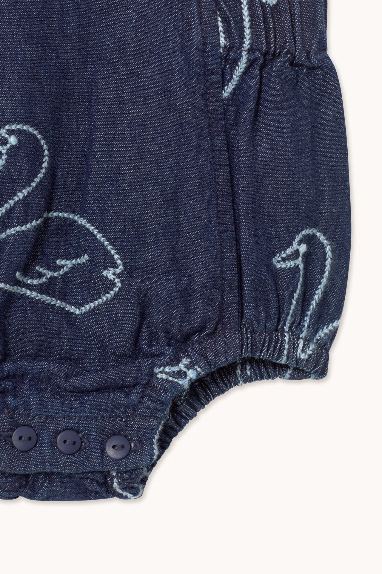 Pagliaccetto Denim Big Swans