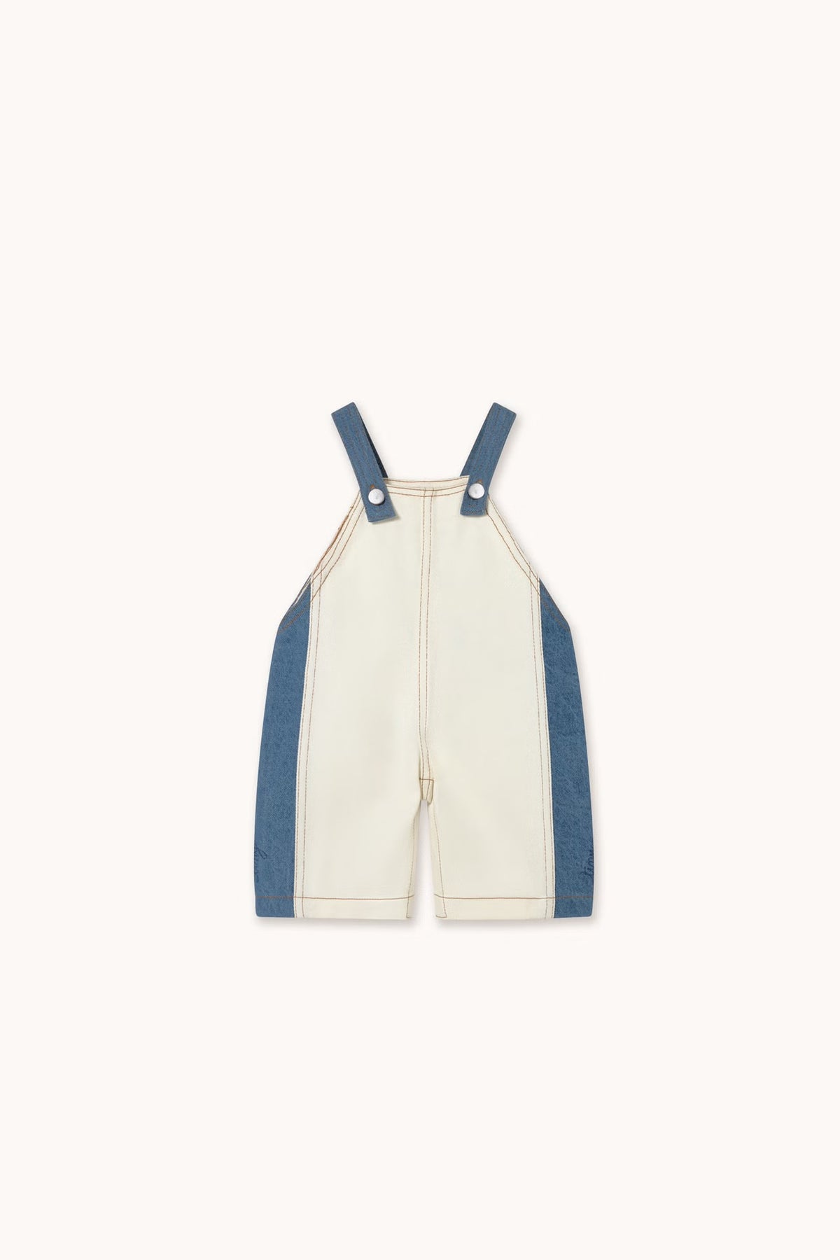 Salopette Denim Color Block