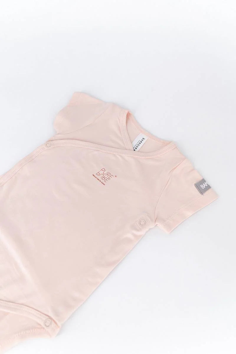 Body bambino maniche corte - ROSA