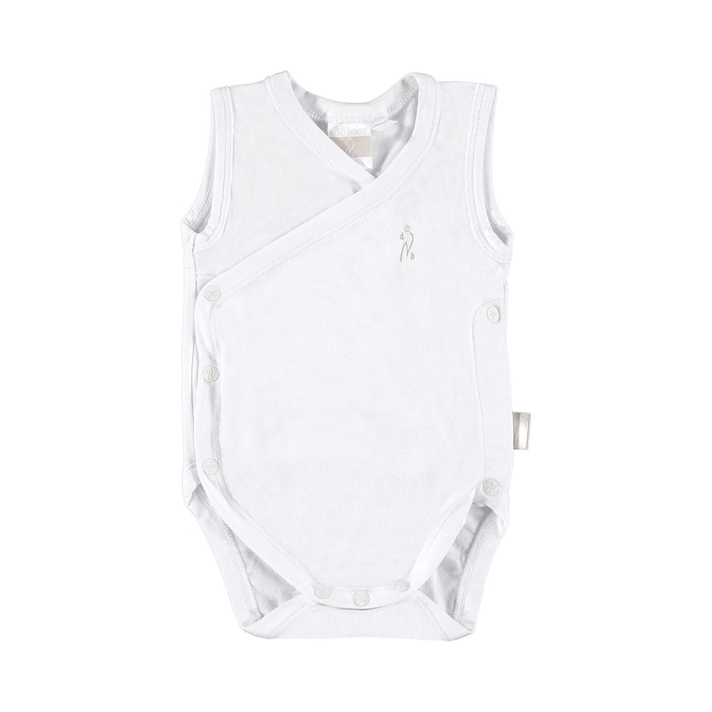 Body canottiera bamboo incrociato