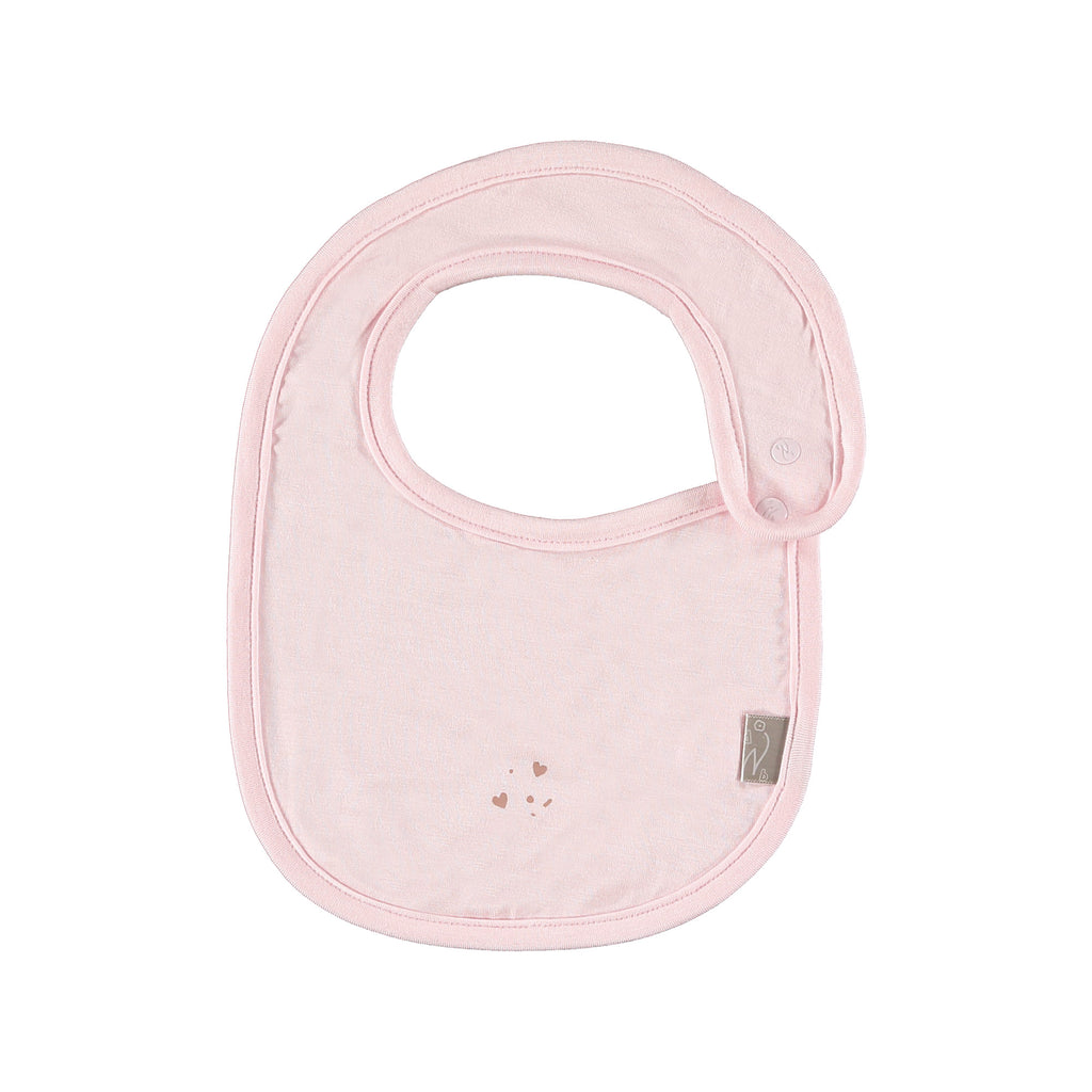 Set bavagli 2 pz in jersey di Bamboo-Rosa