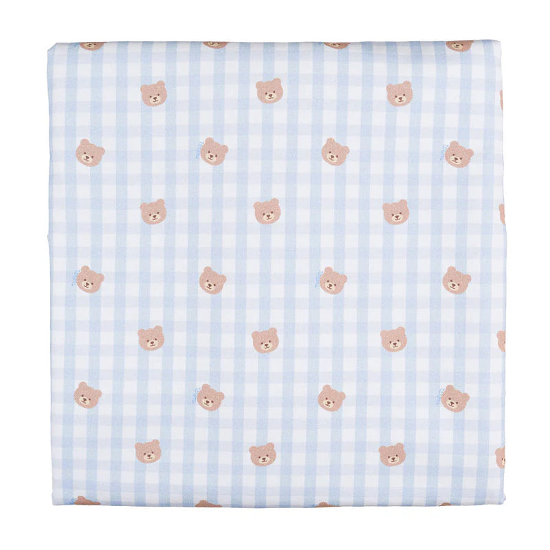 Coperta allover orsetti - Azzurra