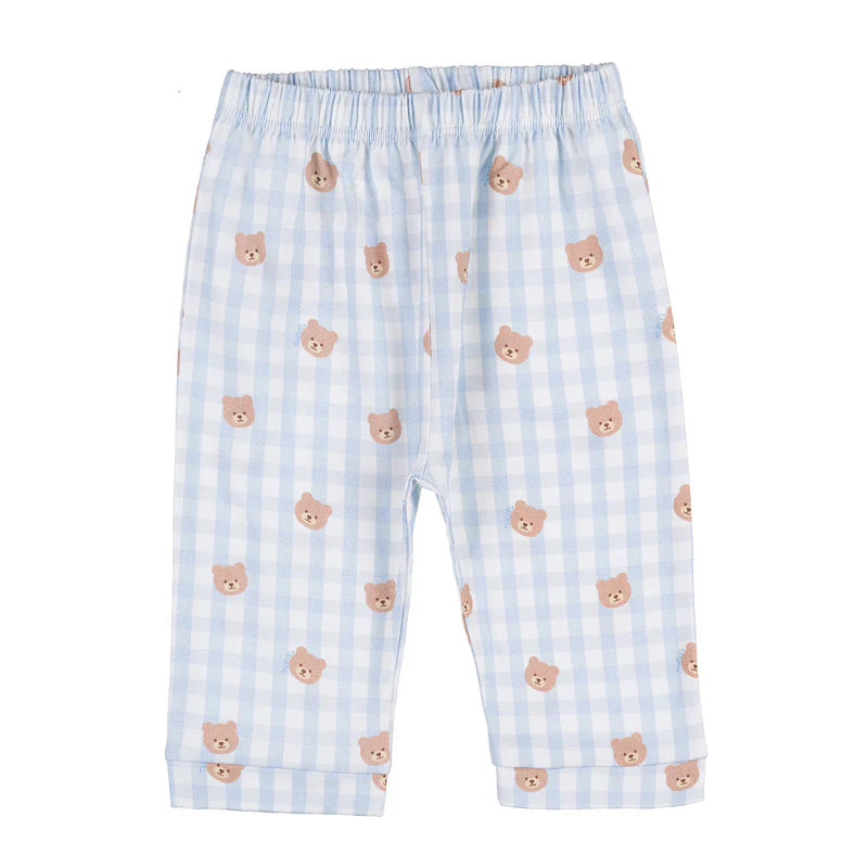 Pigiama allover orsetti - Azzurro
