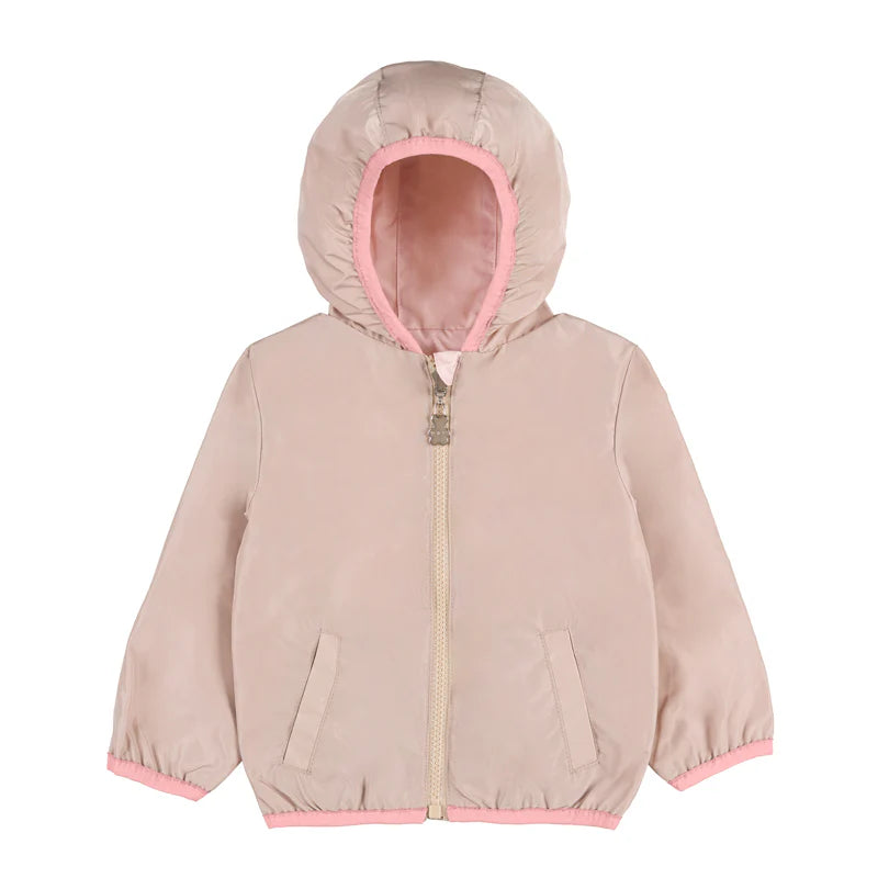 Impermeabile double face - Rosa
