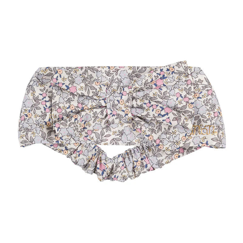 Fascia fiorata con fiocco