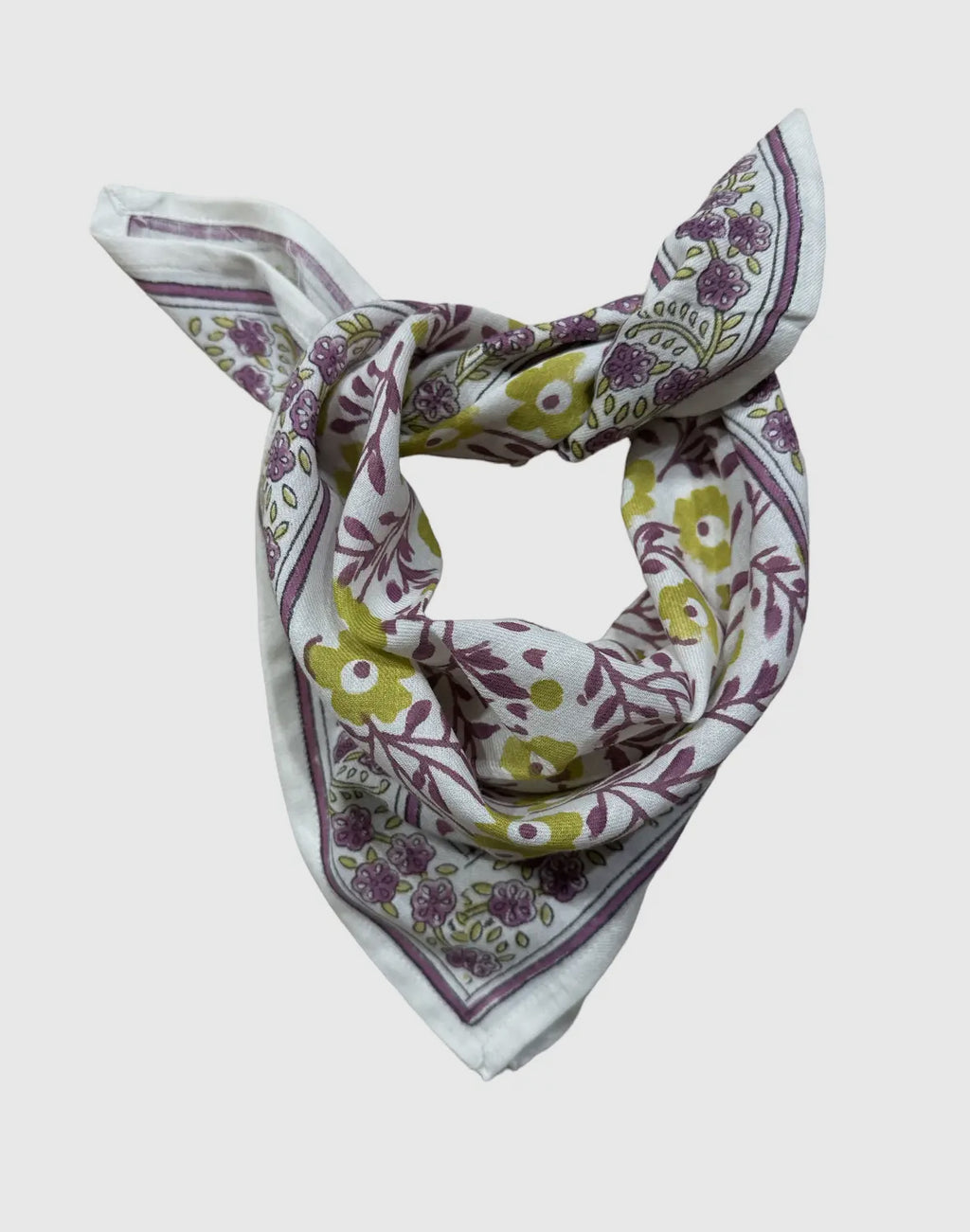 Foulard Bellis Mauve