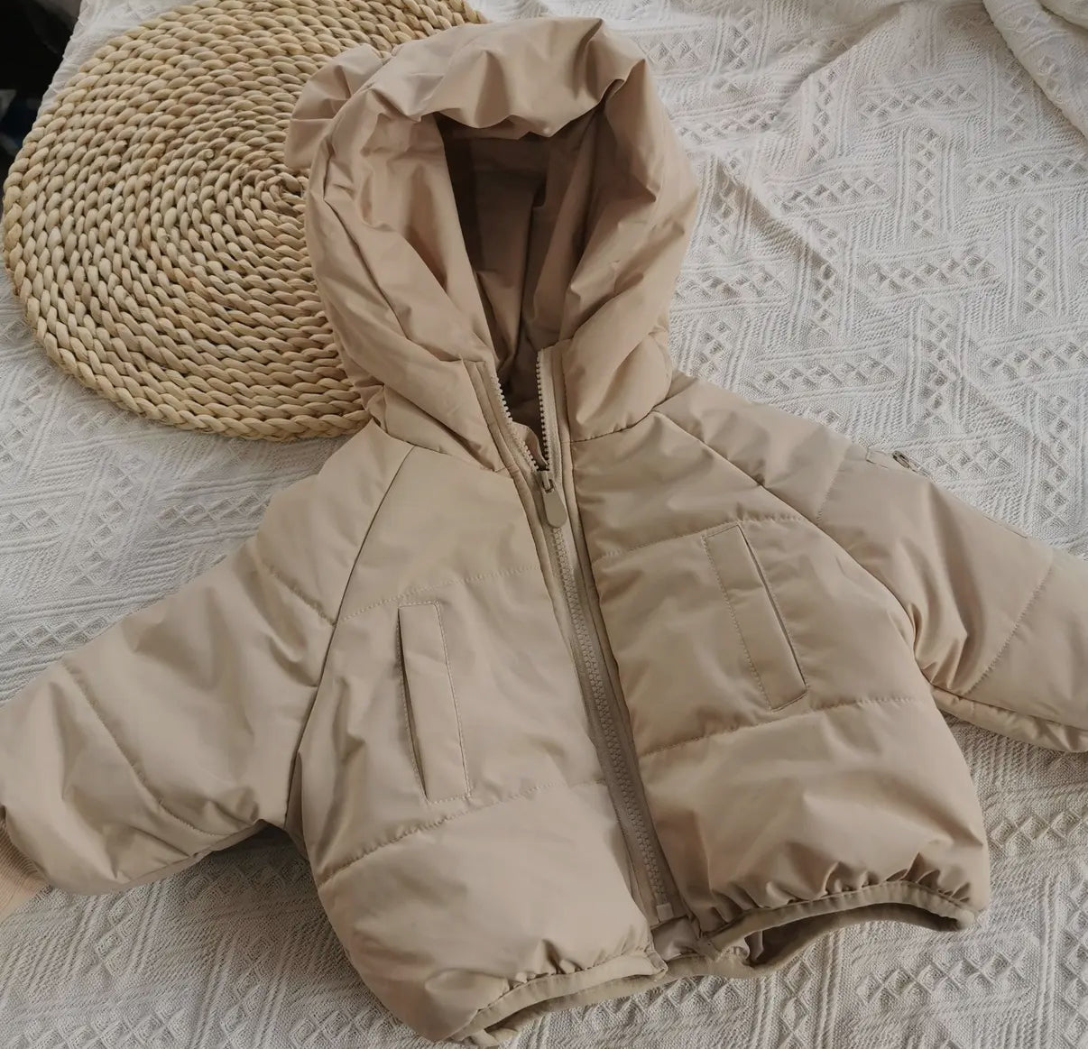 Giubbotto Teddy Cream
