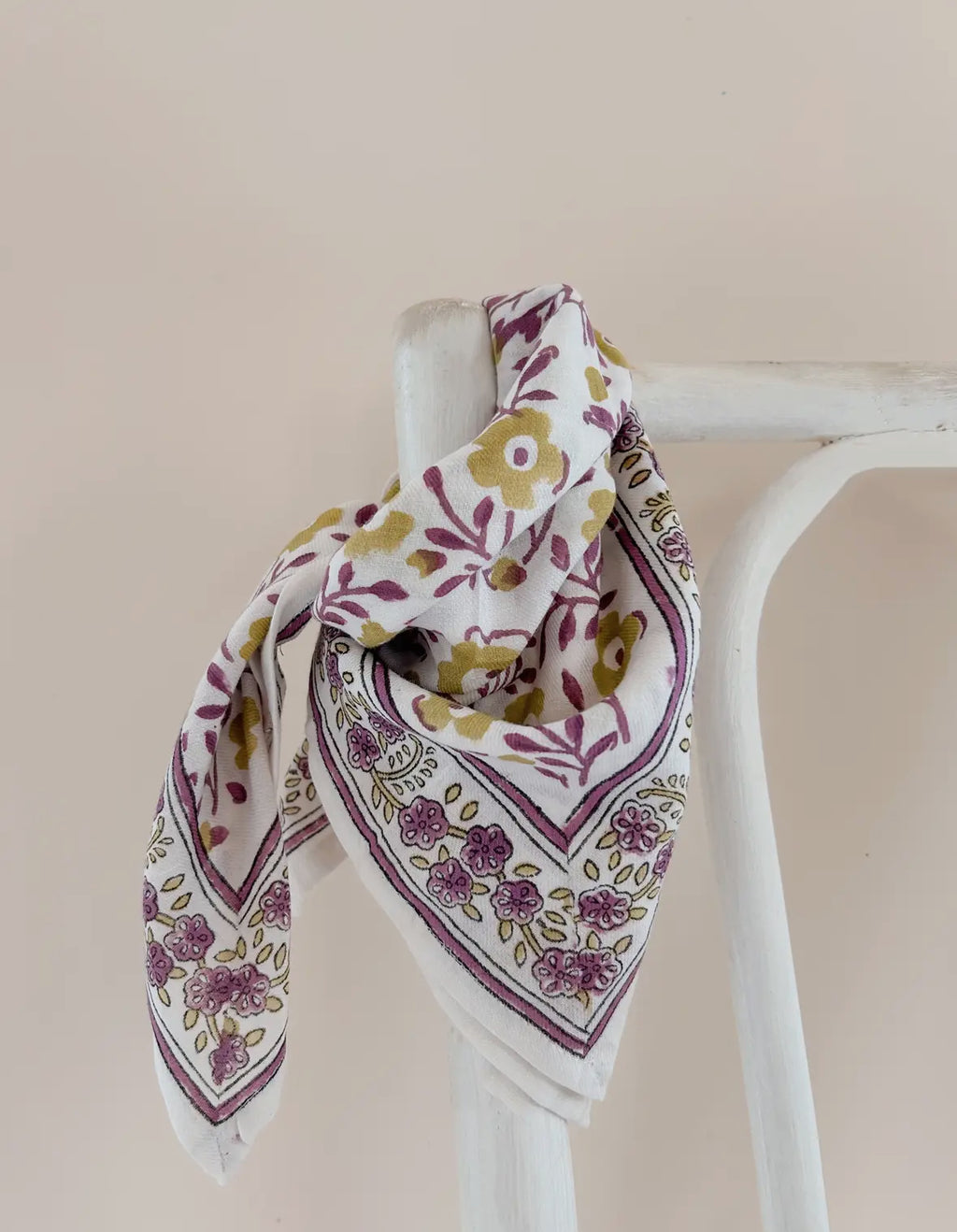 Foulard Bellis Mauve