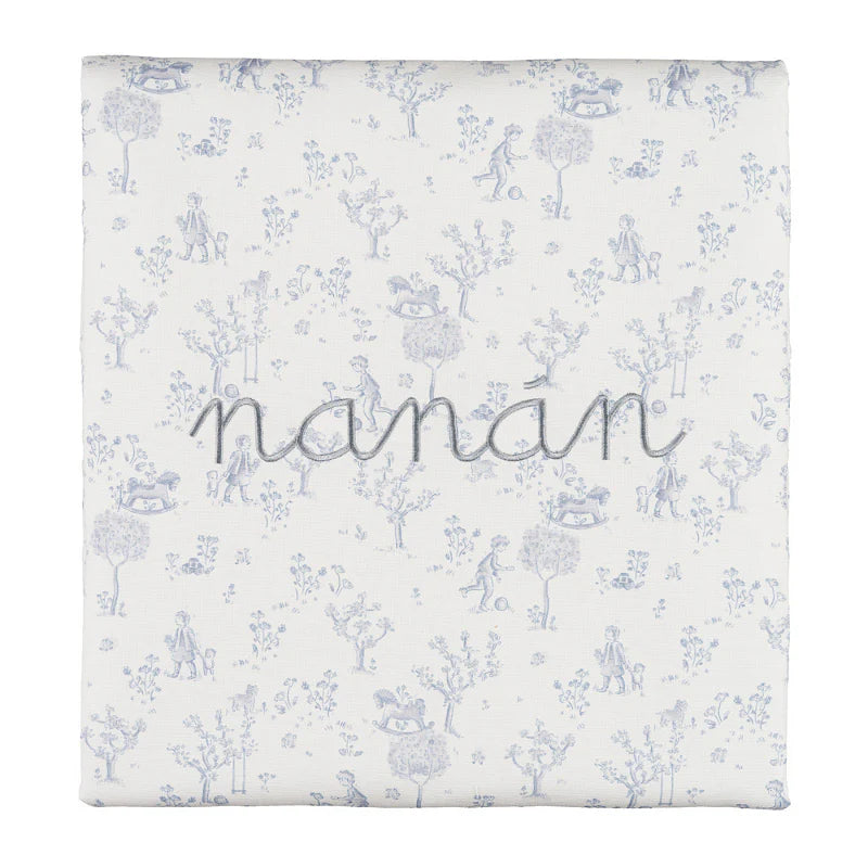 Coperta in Popeline - Blu