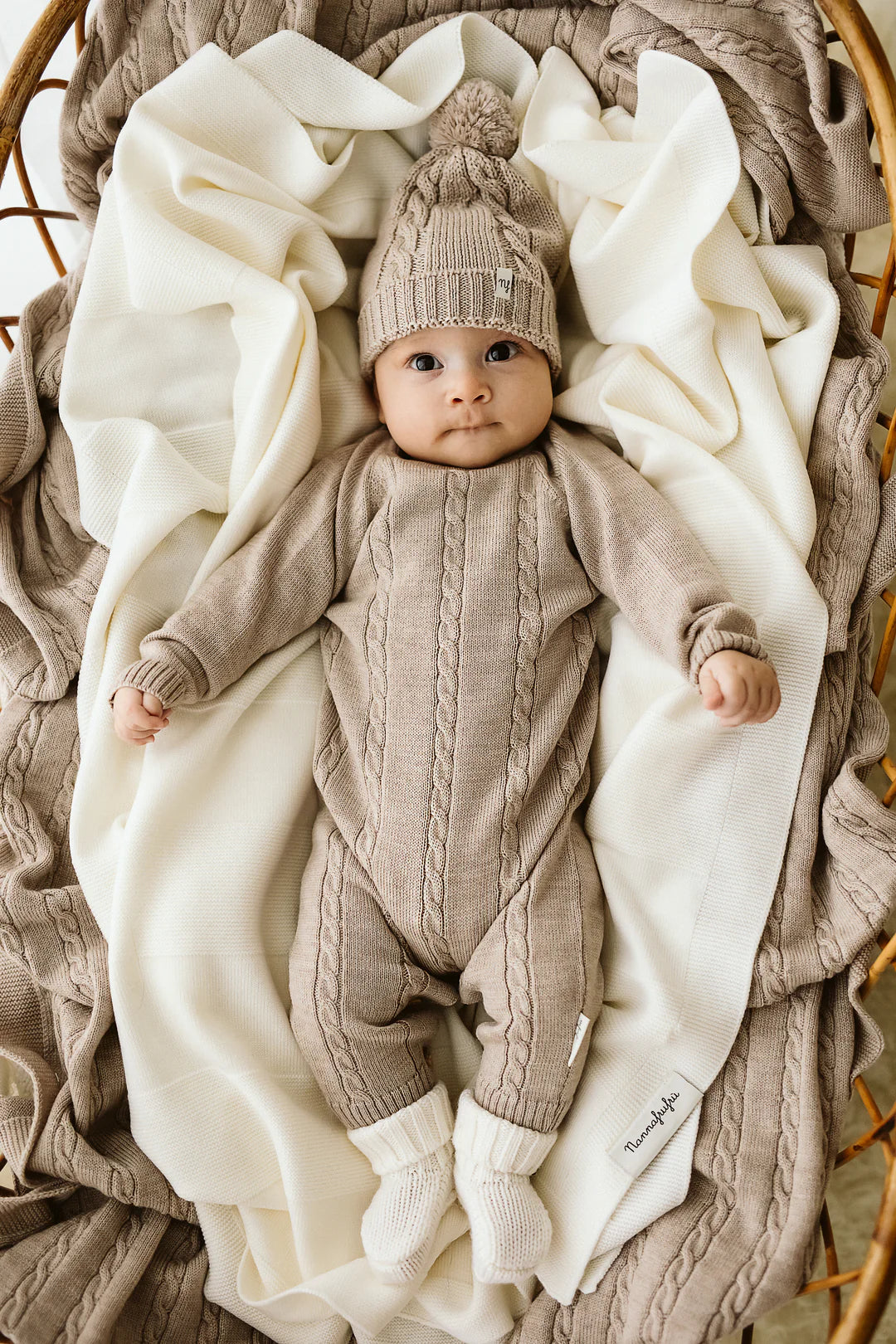 Tutina Treccia Beige