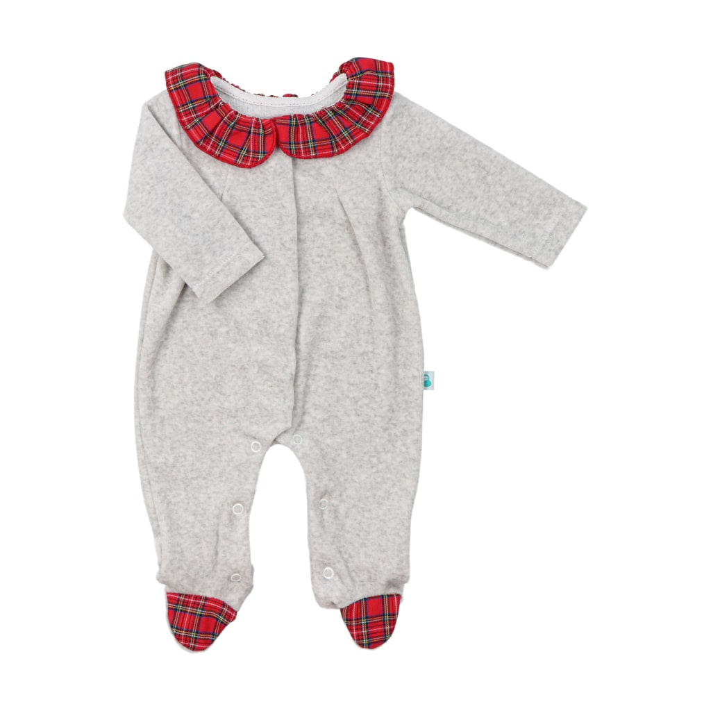Tutina colletto Tartan