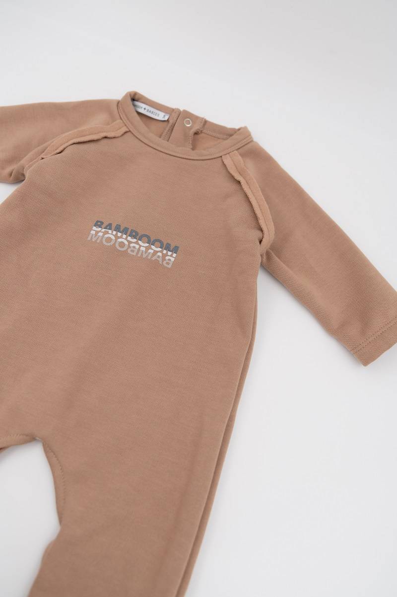 Tutina raglan logo Bamboom - Camel