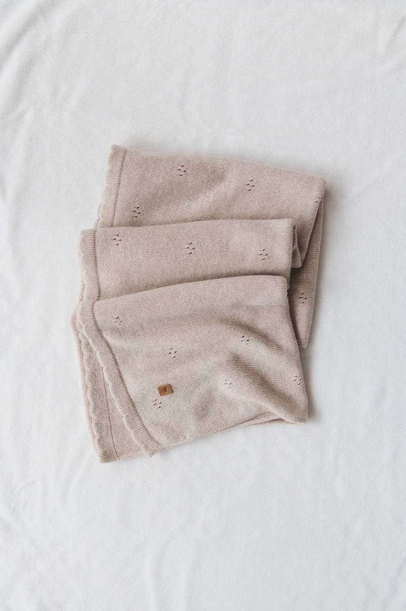 Copertina Lana e Cashmere -Cammello