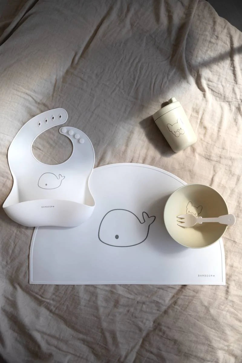 Bib in silicone - Panna