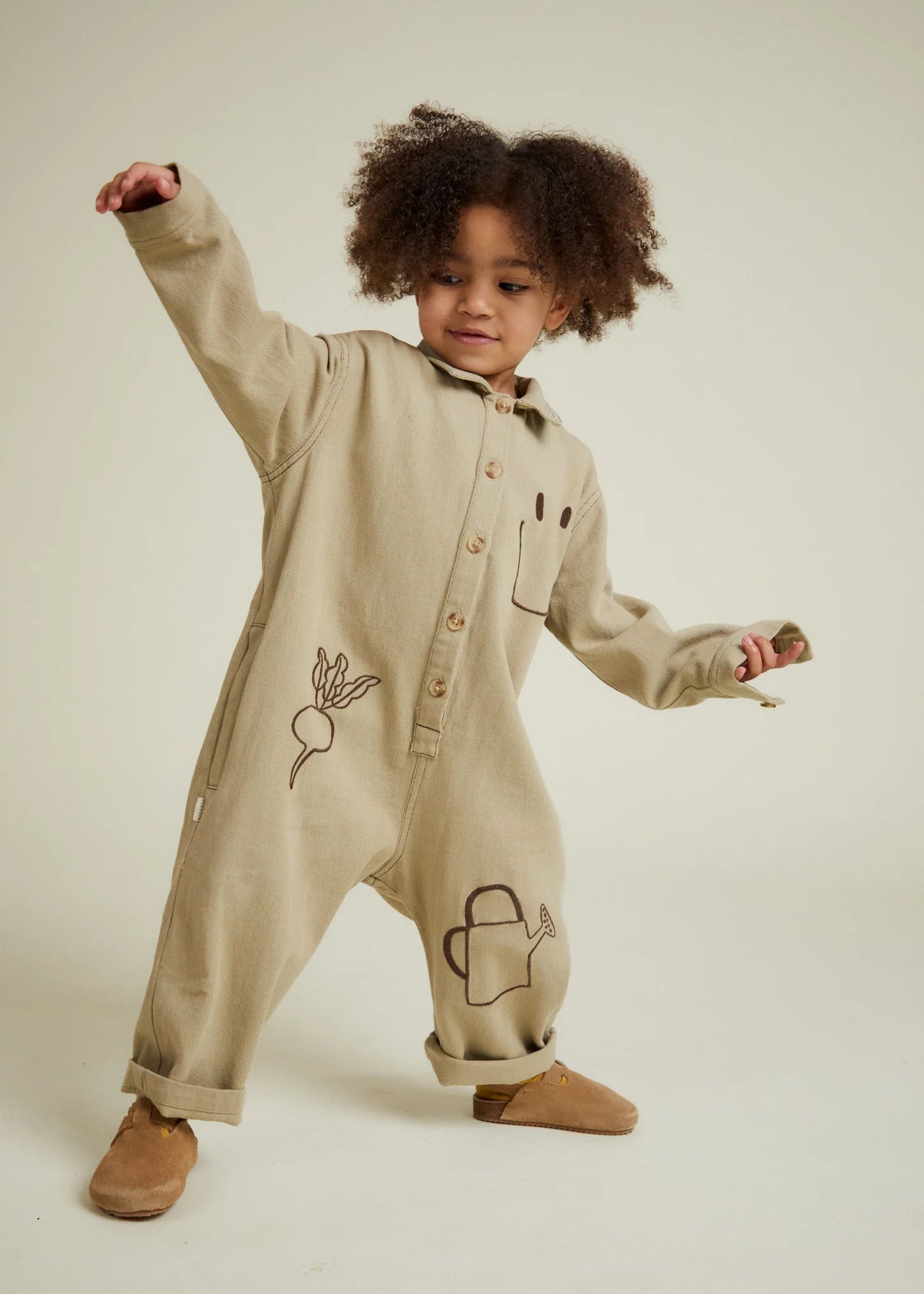 Quinn Olive Overall