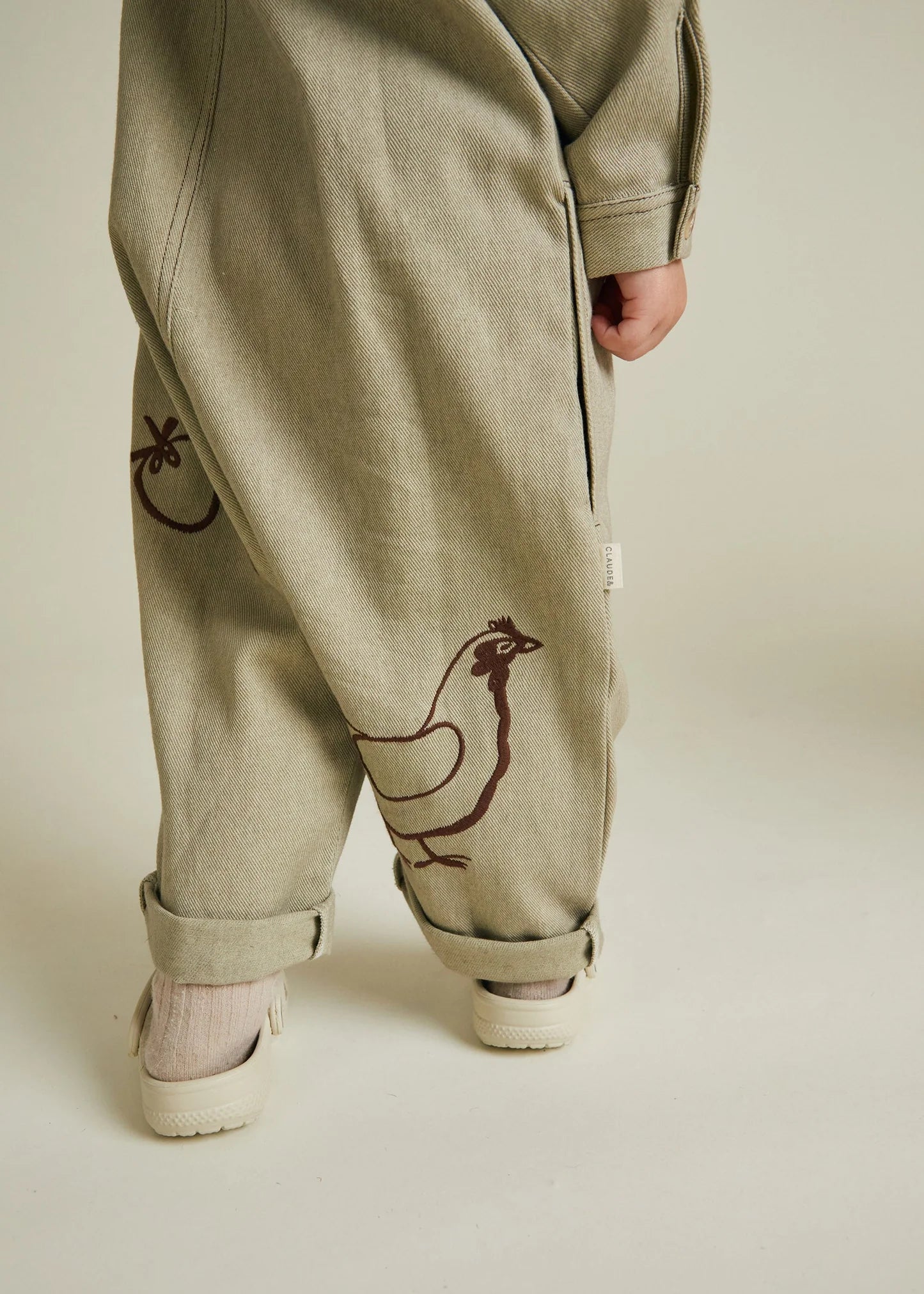 Quinn Olive Overall