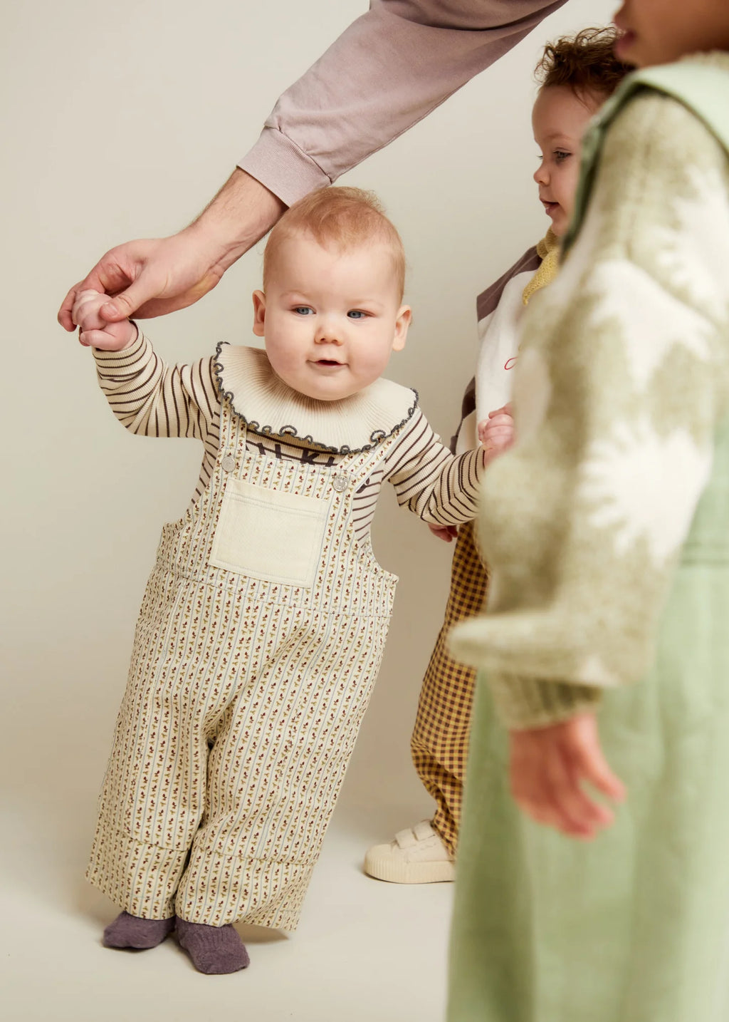 Blythe Radish Stripe Dungaree