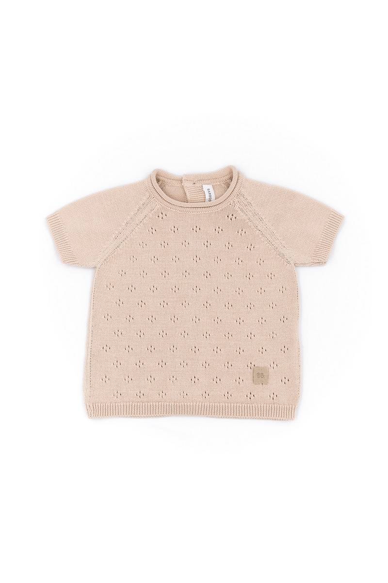 Coordinato Traforato Knitted -Rosa