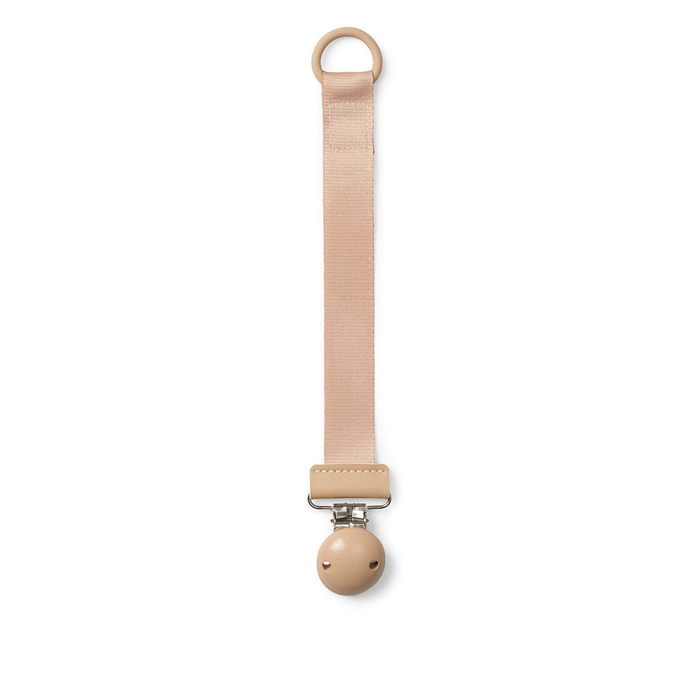 Clip per Ciuccio Legno - Blushing Pink