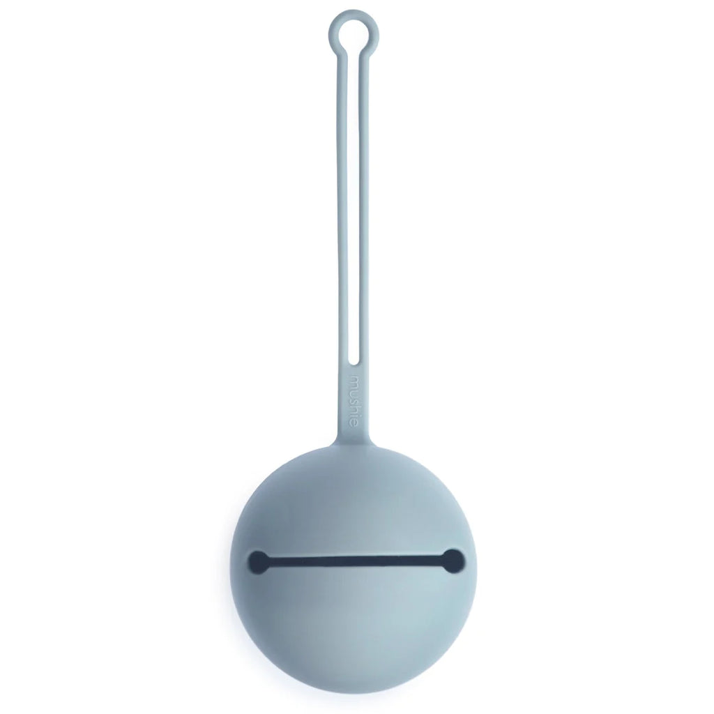 Custodia per ciuccio in silicone-Powder Blue