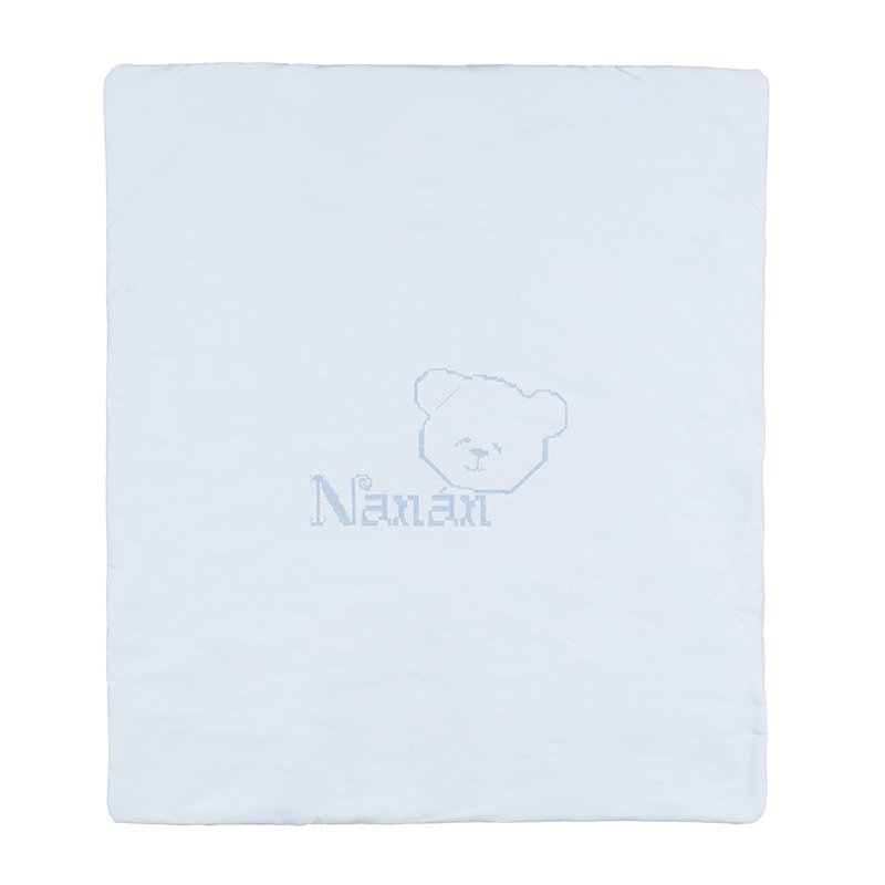 Nanana Coperta Azzurra con Orsetto