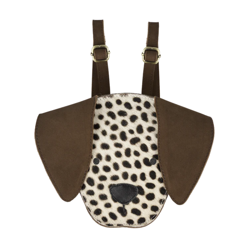 Kapi Exclusive Backpack | Dalmatian | Black Spotted Cow Hair