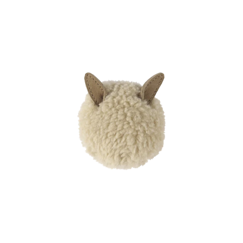 Ploto Hairclip | Alpaca | Beige Curly Faux Fur