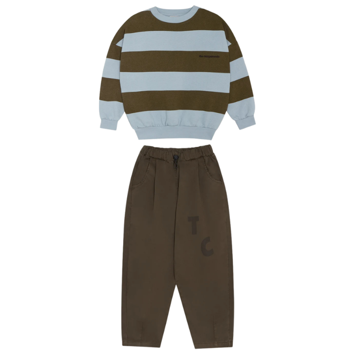 Set Tc Green Stripes