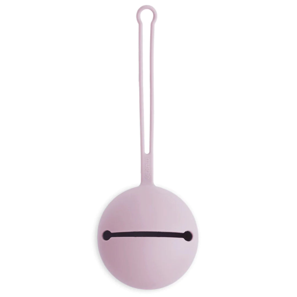 Custodia per ciuccio in silicone-Soft Lilac